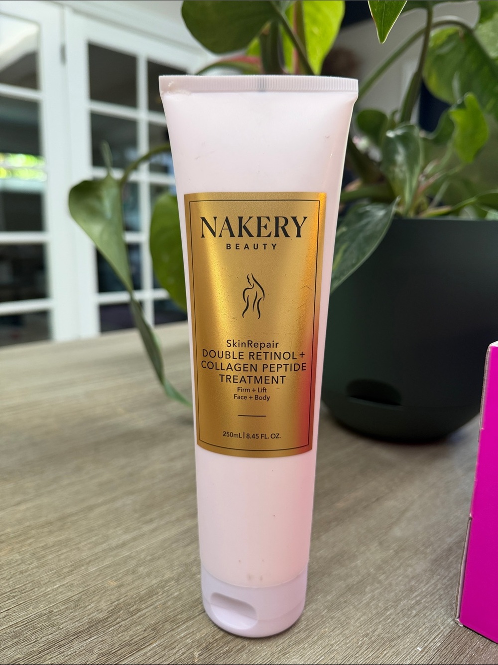 Nakery Beauty Double Retinol + Collagen Peptide Treatment face and body